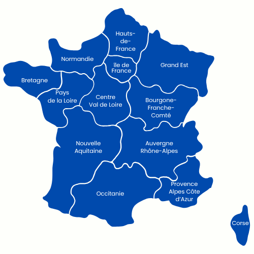 PROINSEC intervient partout en France PROINSEC intervient partout en France